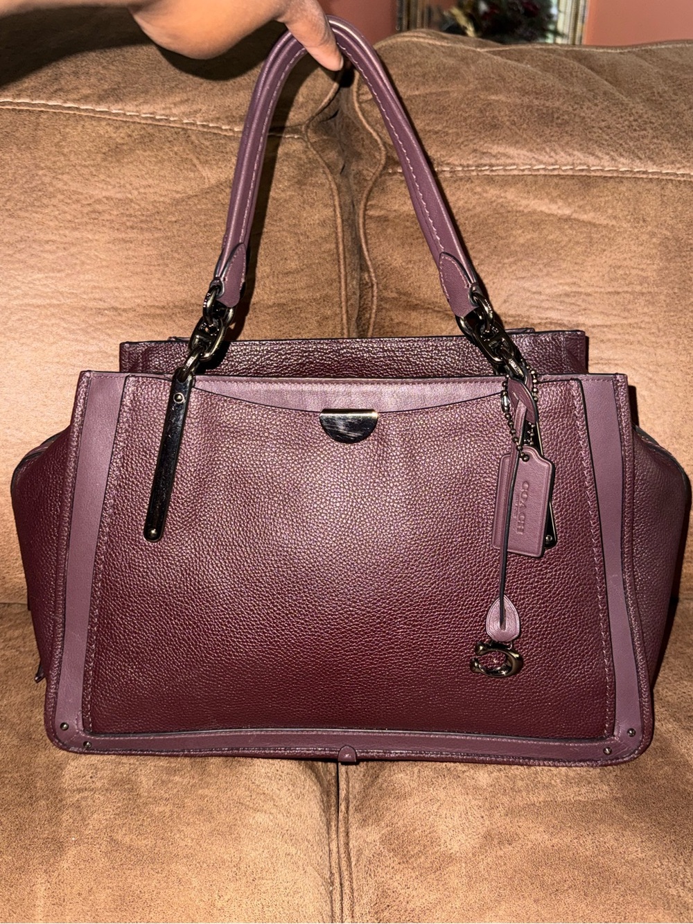 Coach Oxblood Dreamer Bag